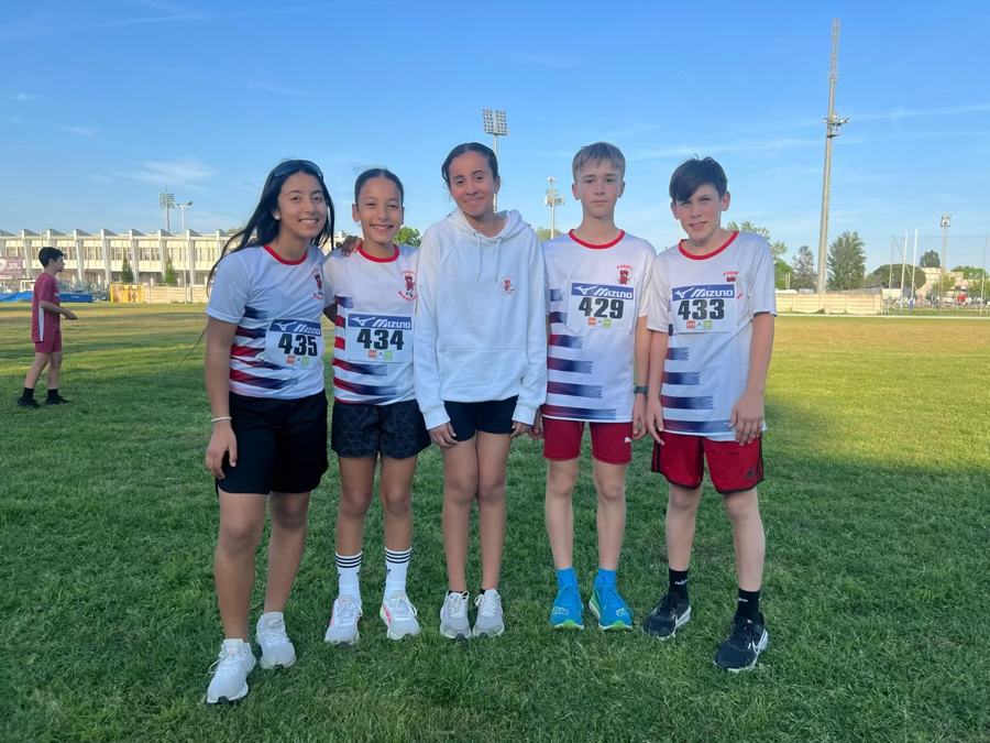 Atlete e atleti di Atletica Monselice dopo una gara